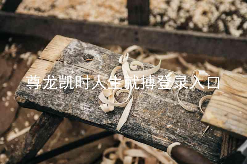 尊龙凯时人生就搏登录入口